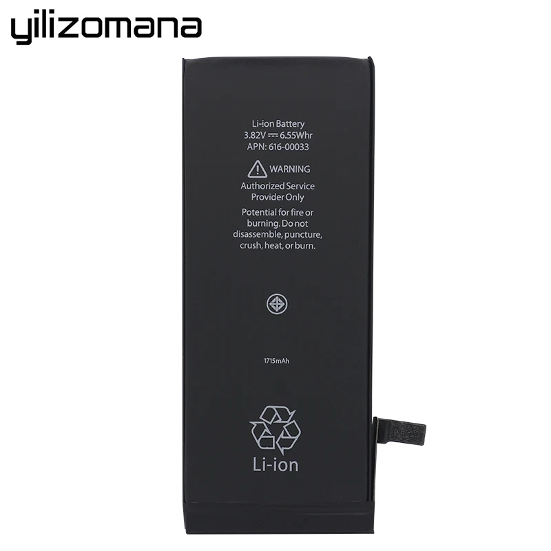 YILIZOMANA оригинальная фотобатарея для Apple iPhone 6S 6s Емкость 1715 мАч сменный литий