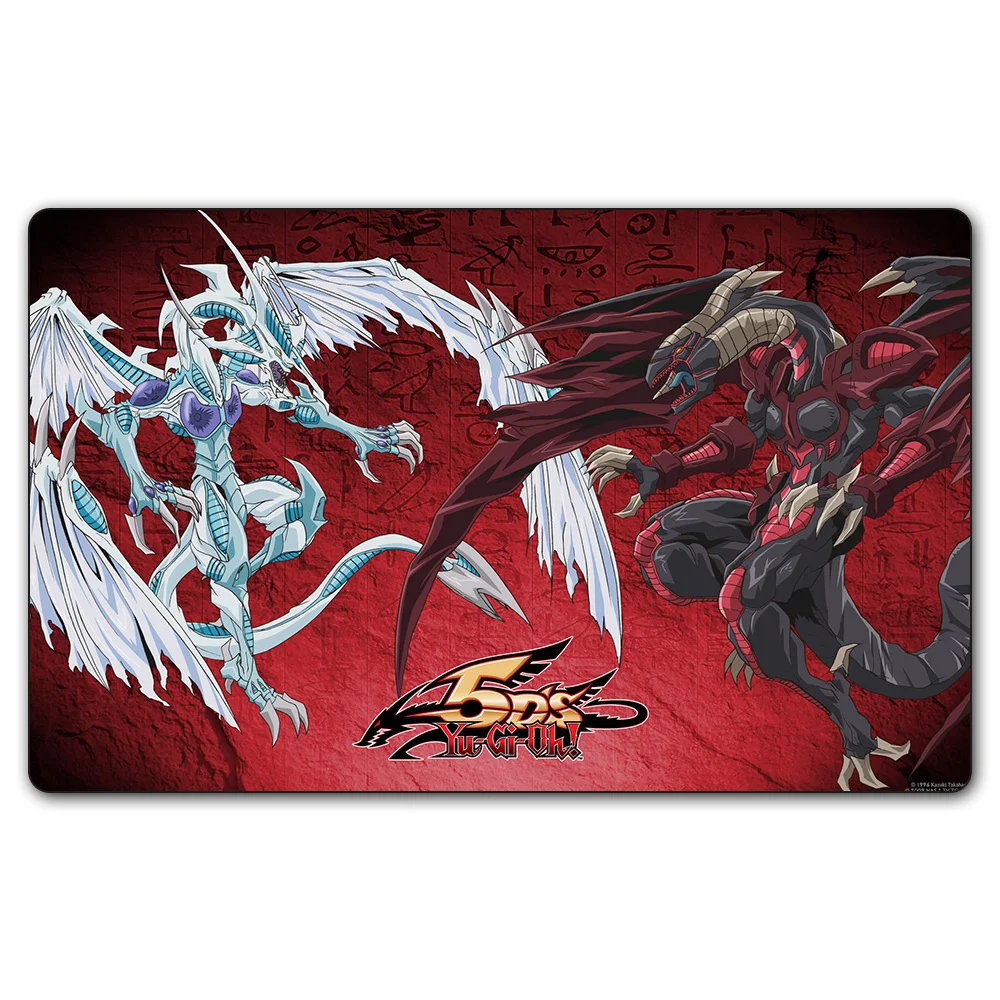 Синий Yugioh Shonen Jump Playmat настольные игры карты TCG игровой коврик, на заказ темный маг девочка Yu-gi-oh дизайн коврик настольный игровой коврик Бесплатные сумки - Цвет: Синий