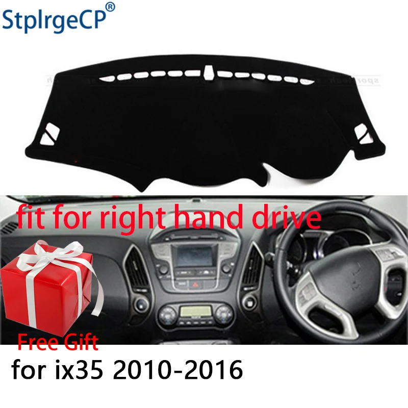 Коврик для приборной панели автомобиля Hyundai ix35 Tucson 2010 2015 правый коврик аксессуары