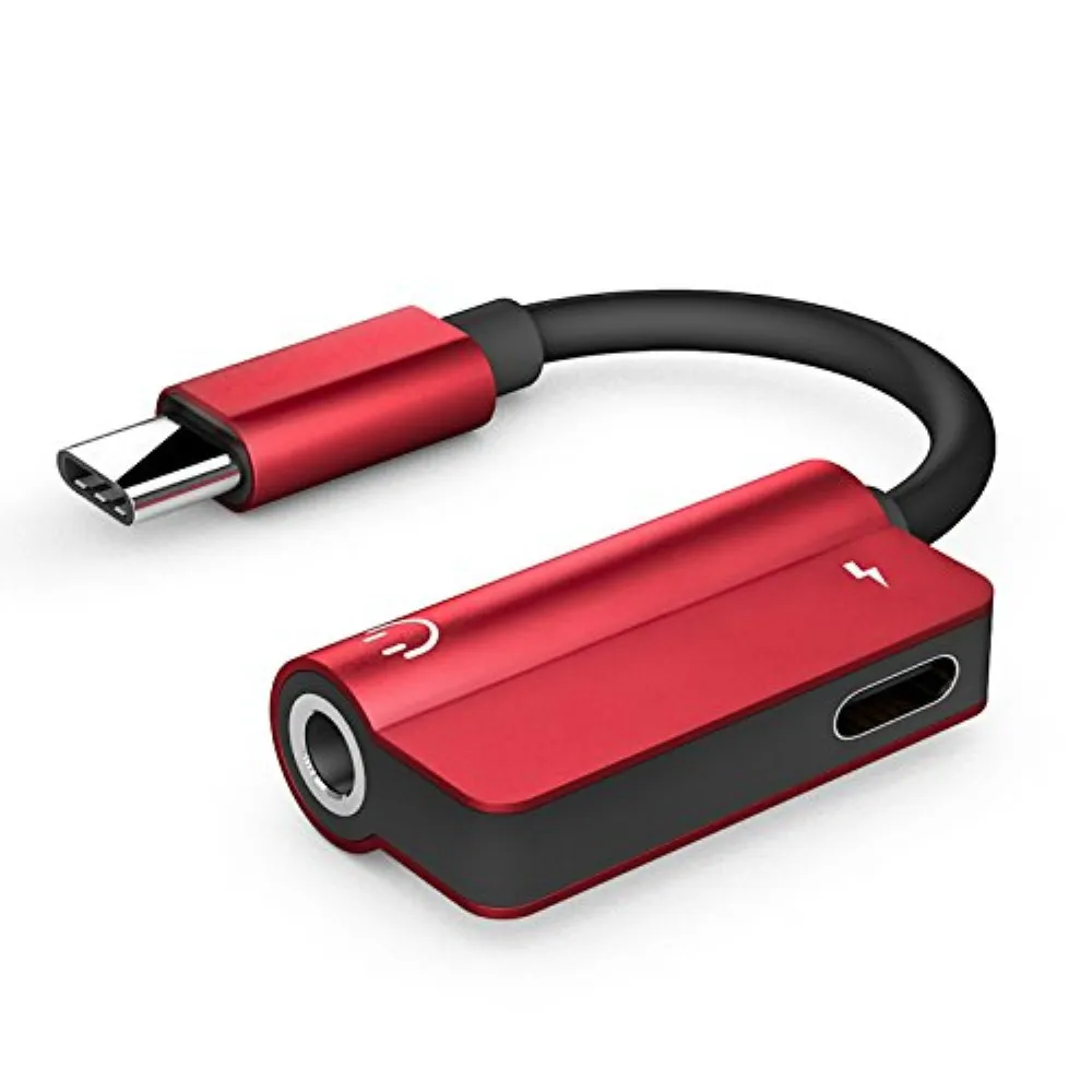 USB Type-C аудио адаптер для зарядки 2 в 1 Type C папа-мама 3 5 мм разъем наушников +