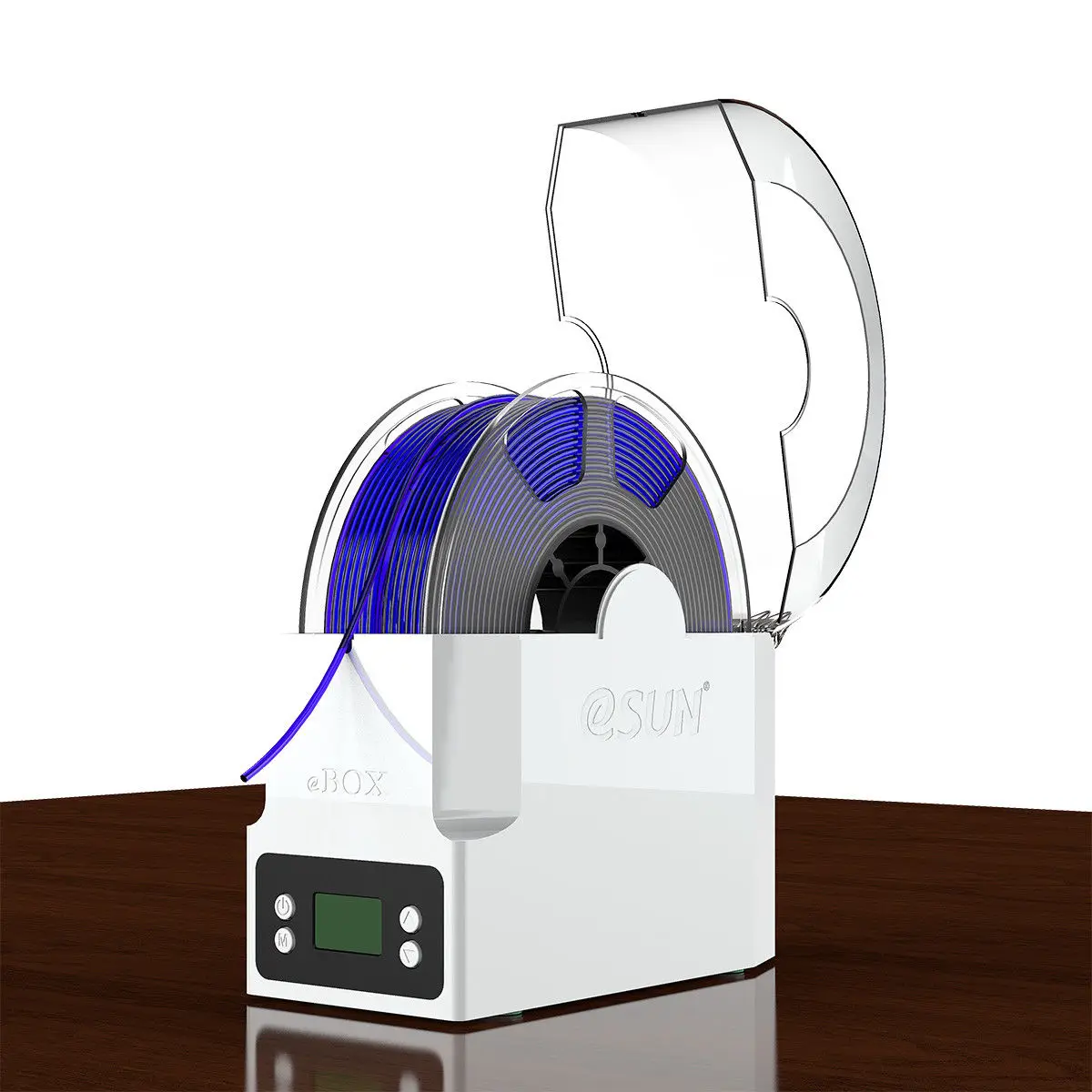 ESUN eBOX 3D печатная коробка накаливания, дегидрат сохраняет нить сухой и измеряет вес, коробка для хранения нити