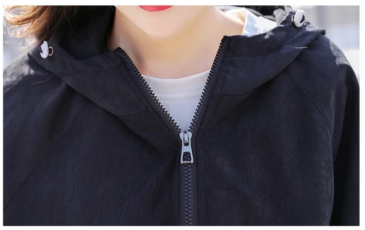 3XL 2018 весенне осенняя Новинка BF ветровка Женская Корейская бейсбольная форма с