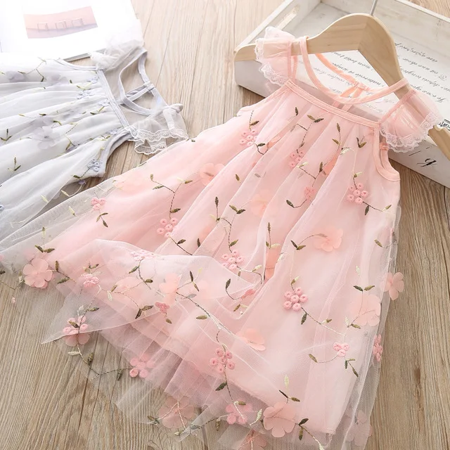 AY474 Pink Mayfair Cabin/осенняя одежда для девочек; свадебное кружевное платье в горошек; платье принцессы; детское элегантное платье из тюля для девочек; платье с цветочным узором для девочек - Цвет: AY474 Pink
