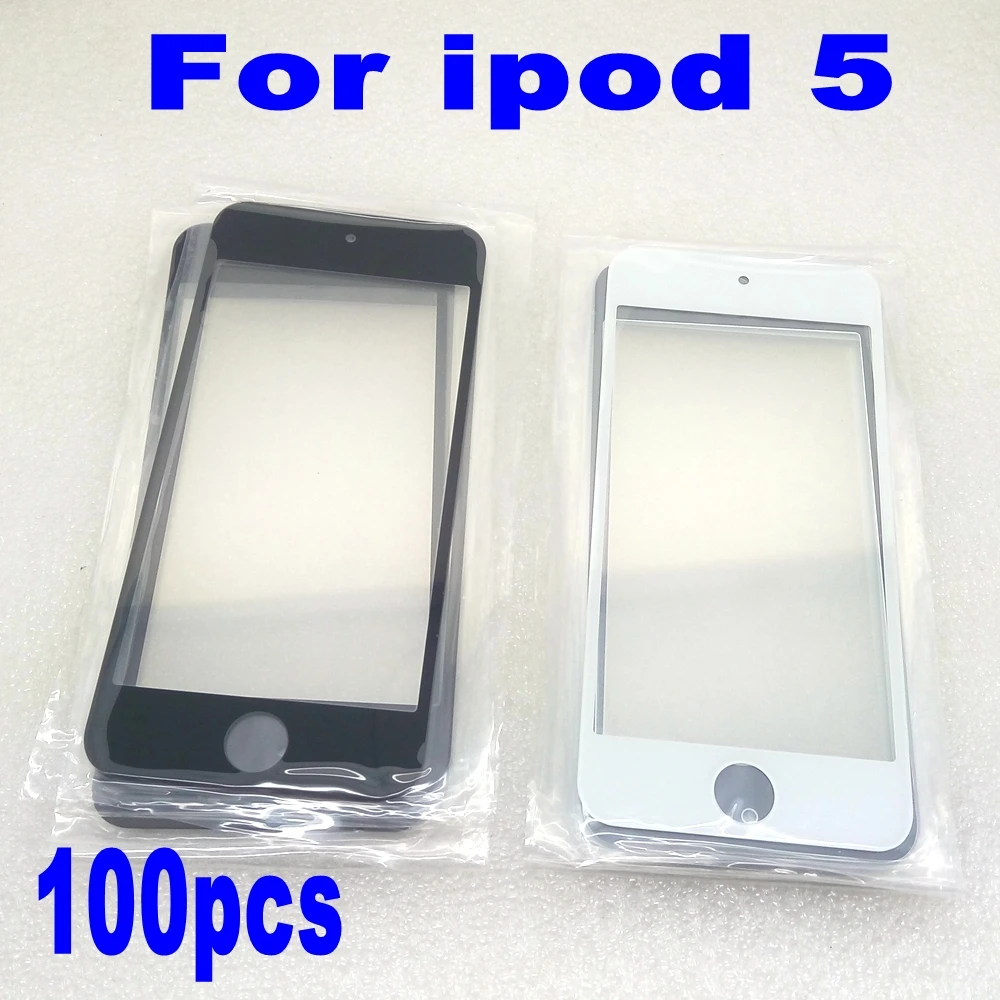 Новинка 100 шт./лот Сменное переднее Сенсорное стекло ЖК экрана для iPod Touch 5 го