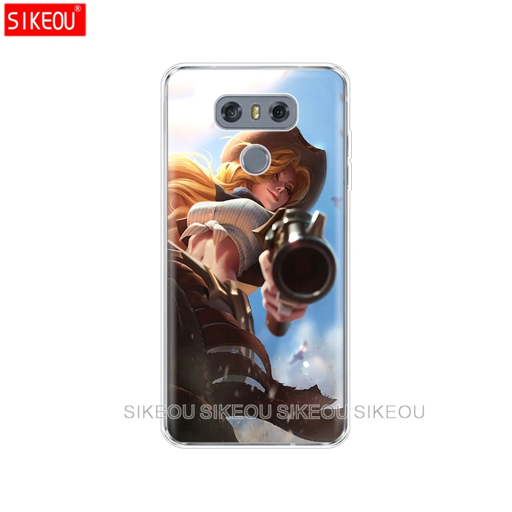 Силиконовый чехол для телефона LG G7 Q8 Q6 G6 MINI G5 V30 V7 V9 k10 k8 X POWER 2 League of Legends Teemo