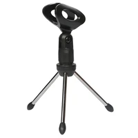 small tripod stand conference live broadcast shockproof microphone support
