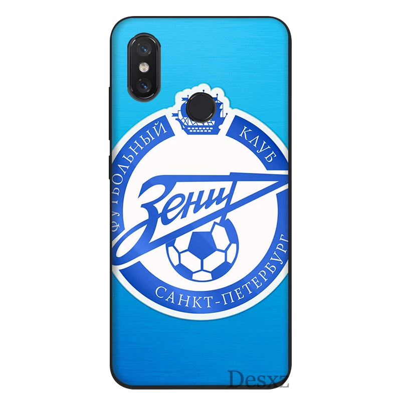 B3 Desxz силиконовый чехол для мобильного телефона случай для Redmi Примечание 4 4X 5A 5 6 7 Pro Prime чехол с логотипом Zenit футбольный клуб - Цвет: B3