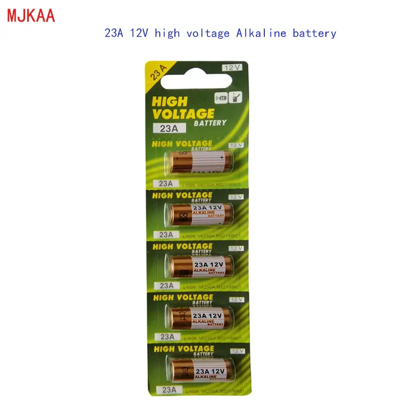 10 шт./лот 12V 23A A27 сигнализации Удаленный сухой щелочной Батарея клетки 23AE 27MN