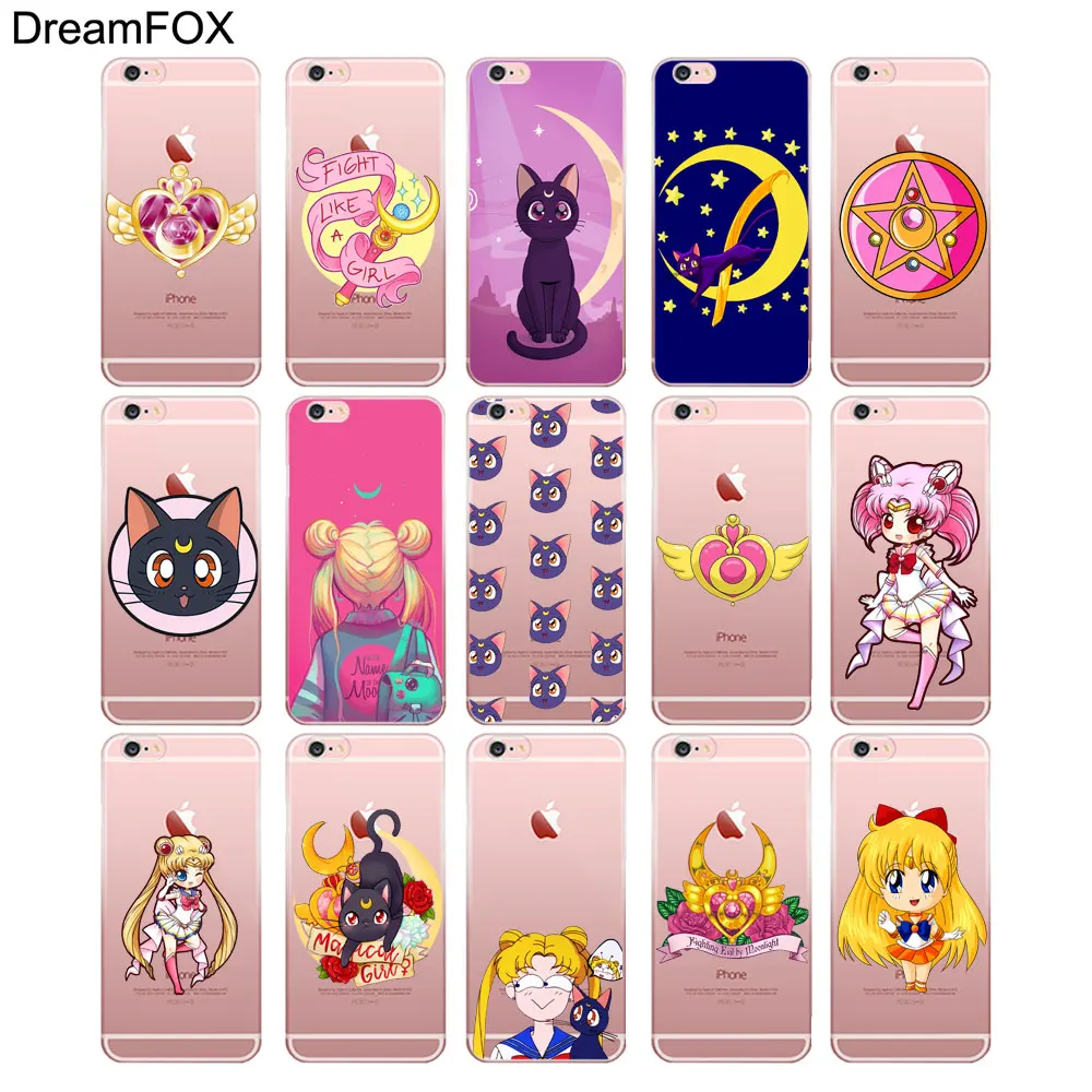 DREAMFOX N194 Сейлор Мун Модный мягкий из высокотемпературного полиуретана