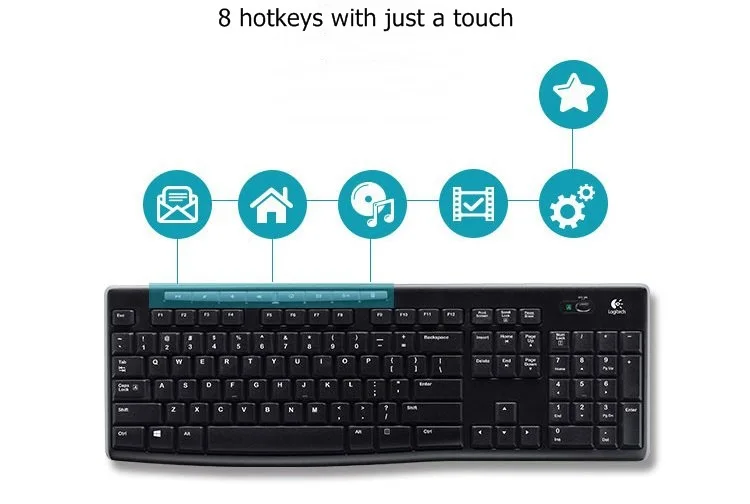 Беспроводная клавиатура-Мышь logitech MK275