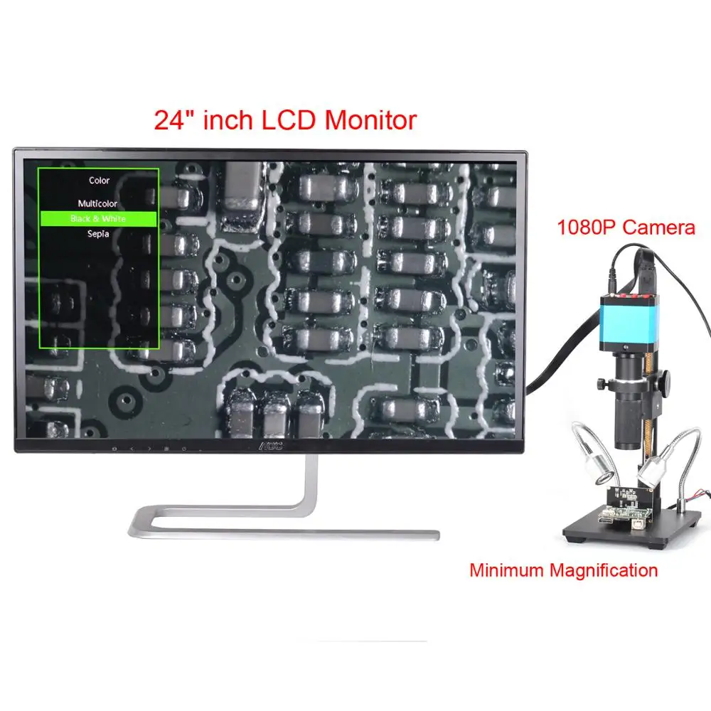 14MP HDMI 1080P HD usb цифровой промышленный видео инспекционный микроскоп камера набор TF карта видео рекордер для мобильного телефона PCBrepair