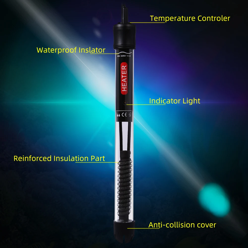 Hoomall водонагреватель для аквариума автоматический термостат нагревательный