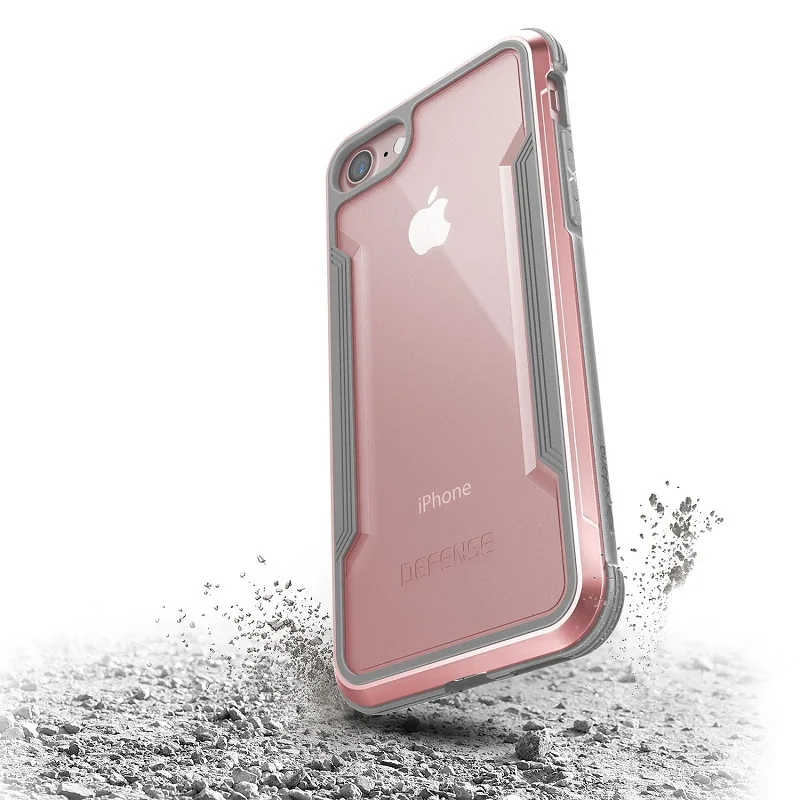 Защитный чехол X Doria для iPhone 7 8 Plus корпус из анодированного алюминия