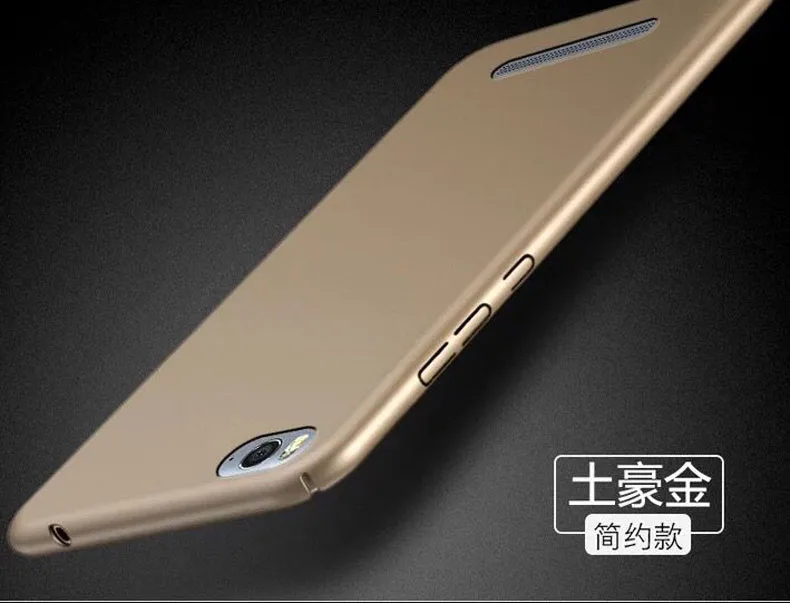 Полное покрытие пластик 5,0 для Xiao mi 4C чехол для Xiao mi 4C mi 4i mi 4C mi 4i чехол для задней панели сотового телефона чехол