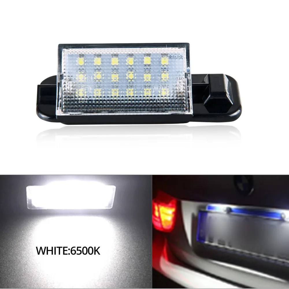 AcooSun без ошибок для BMW светодиодный светильник номерного знака 2835 SMD 6500k 12v