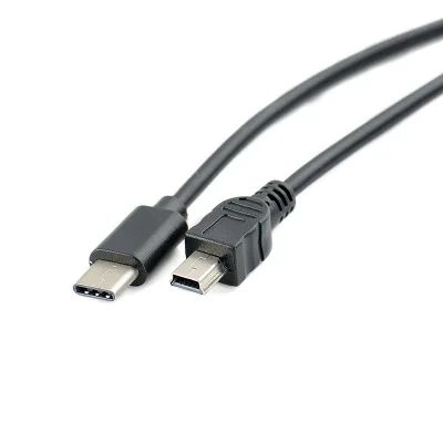 USB 3 1 хоста OTG Type C мужчина к mini Тип B Мужской Кабель адаптер для мобильного жесткого
