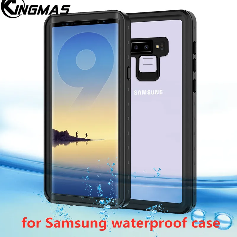 360 Full Protection Waterproof bag Phone Case for Samsung Galaxy note 9 8 S8 S9 Plus S10 shell coque Swimming diving Cover |