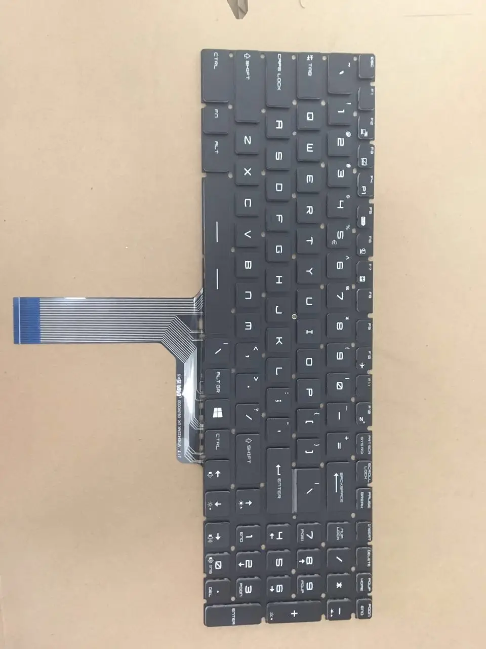 Новая клавиатура для MSI GT62 GT72 GE62 GE72 GS60 GS70 GL62 GL72 GP62 GP72 CX62 WS60 QWERTY