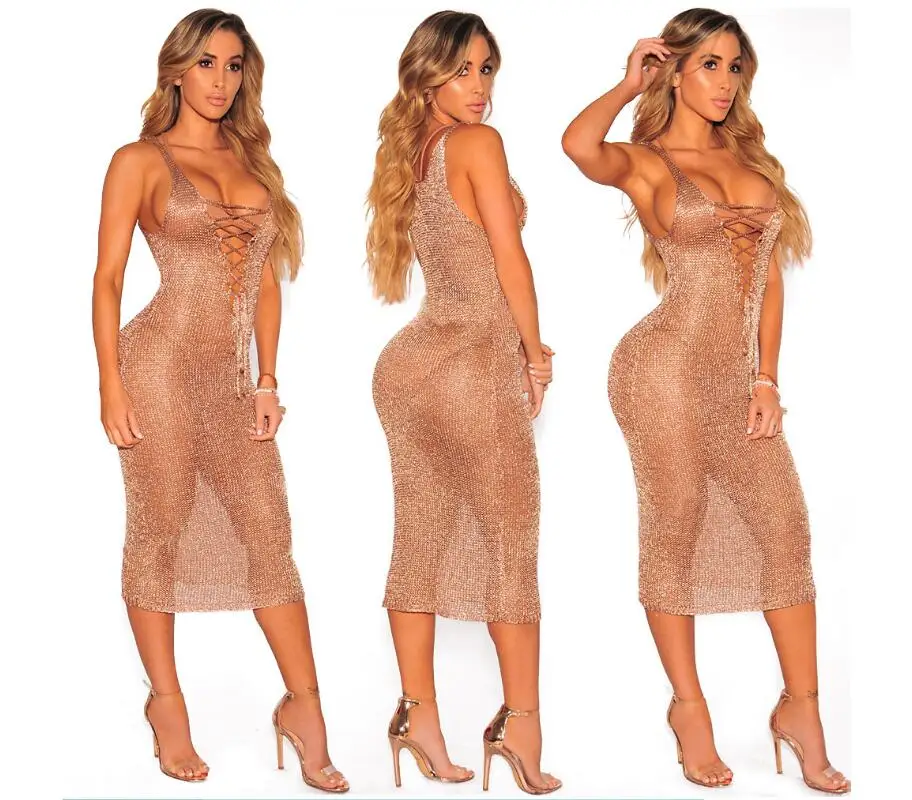 2017 летнее и осеннее стильное длинное трикотажное пляжное платье без рукавов с