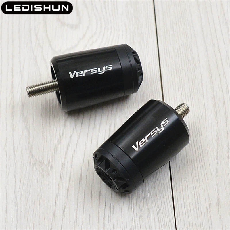 Руль ручки бар концы кепки слайдер для KAWASAKI VERSYS 250 300 650 1000 X VERSYS650 аксессуары