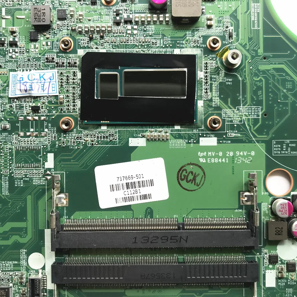 Материнская плата Reboto для ноутбука HP Pavilion 15 N 737669 501 001 DA0U82MB6D0 U82 HD8670M/1