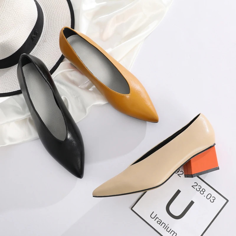 XGRAVITY Весенняя женская сексуальная обувь разных цветов с острым носком
