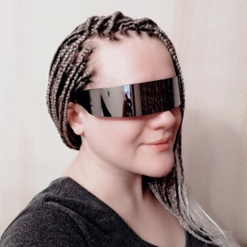 Забавная футуристическая маска Vvsoo для костюма монуба солнцезащитные очки
