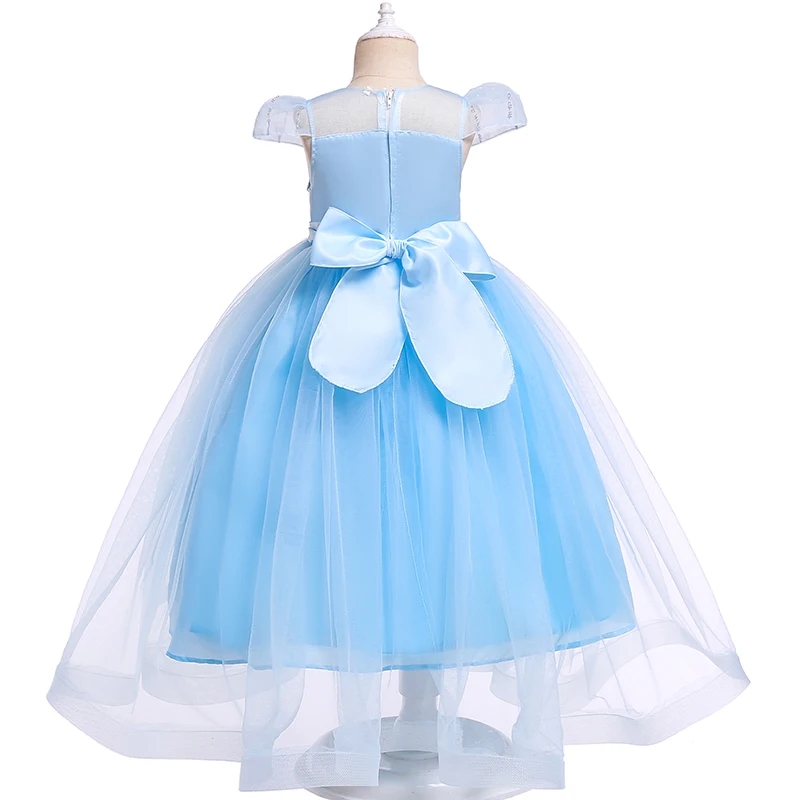 2019 Spring Summer Dress For Girls Princess Lace Teenager Wedding 5 6 7 8 9 10 11 12 13 14 Kids Dresses Clothes | Детская одежда и