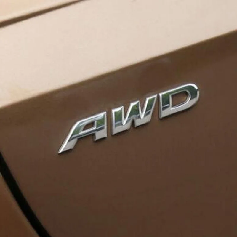 Хромированный автомобильный AWD логотип наклейка Задняя эмблема значок Подходит