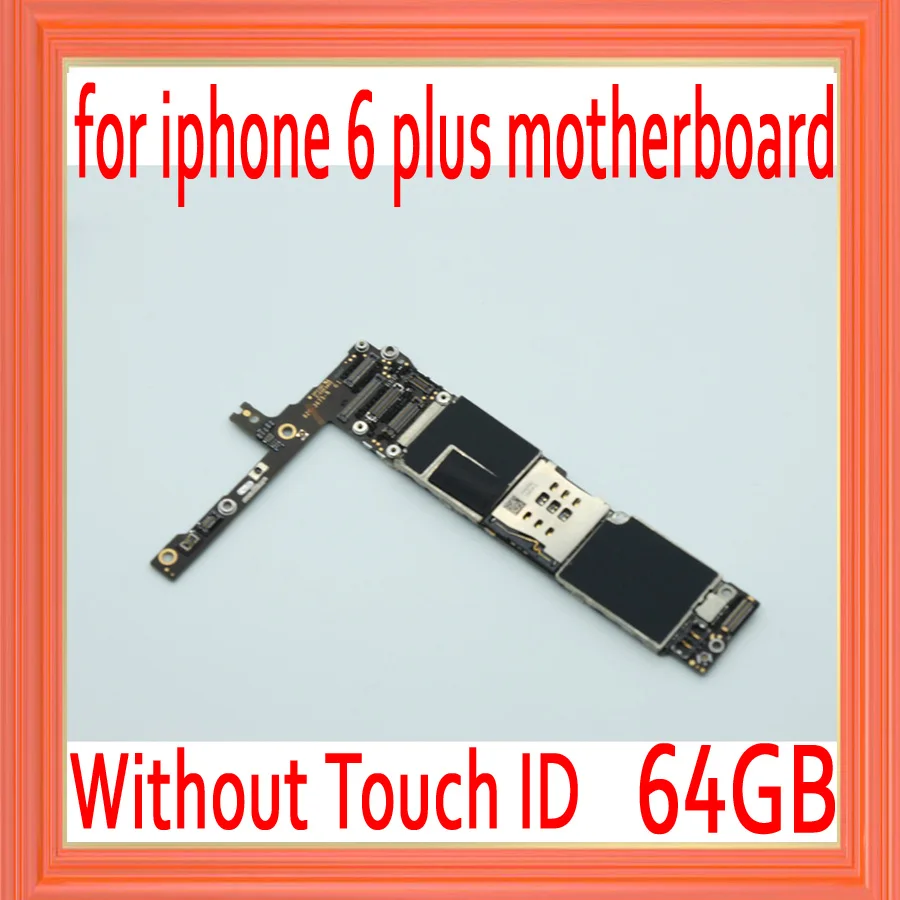 16 Гб/64 Гб/128 ГБ оригинальная разблокированная для iphone 6 plus материнская плата без сенсорного ID, для iphone 6 P логические платы с системой IOS