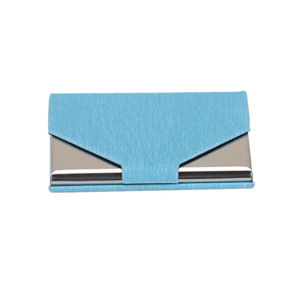 Чехол для карточек унисекс креативный держатель деловых карт металлический