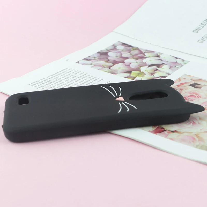 Силиконовый чехол с милыми 3D рисунками для LG G6 телефона японскими блестками