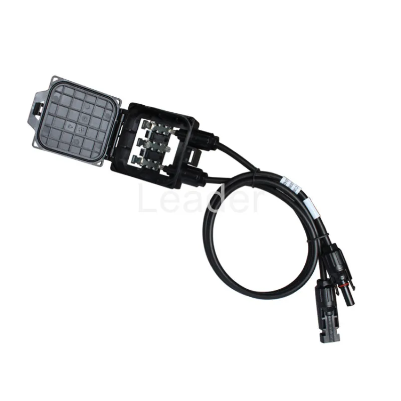 50 шт./лот 3 рельсовая распределительная коробка PV Solar JB для системы солнечного