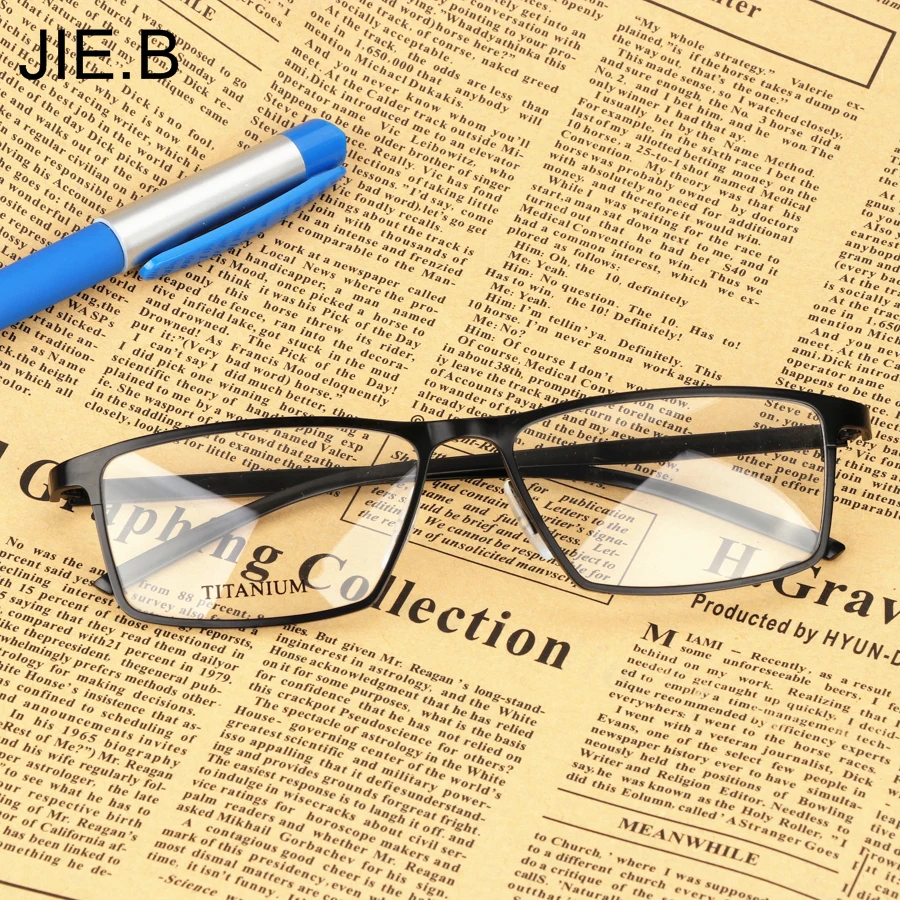 Ультрасветильник титановая оправа для очков мужская прозрачные очки чтения