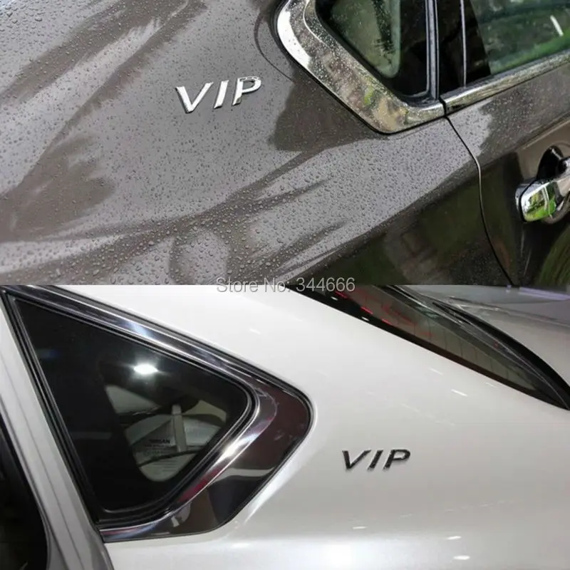 Автомобиль для укладки Металла 3D Хром VIP Наклейки Серебро и Золото Эмблема
