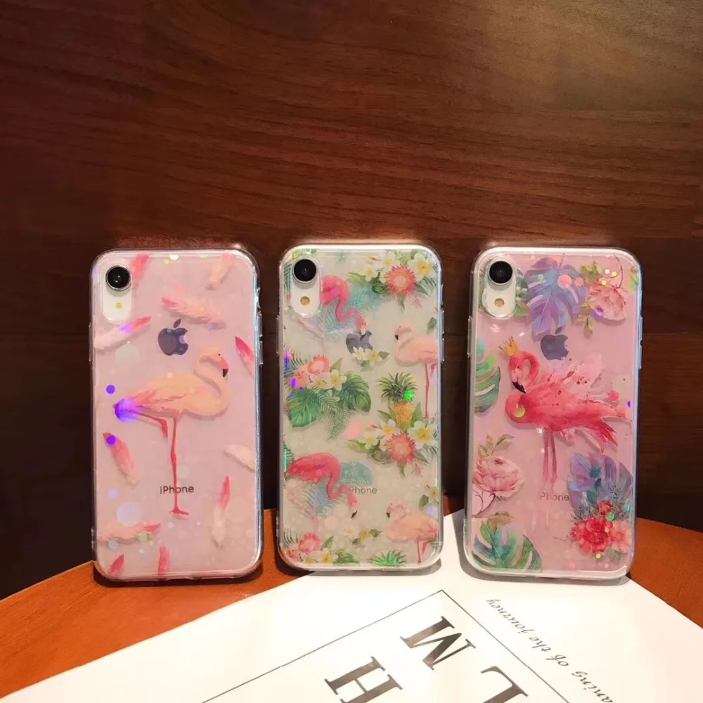 Роскошные Bling Аврора цветок чехол для iPhone 7 8 6 6s плюс пикантные леопардовые Птица