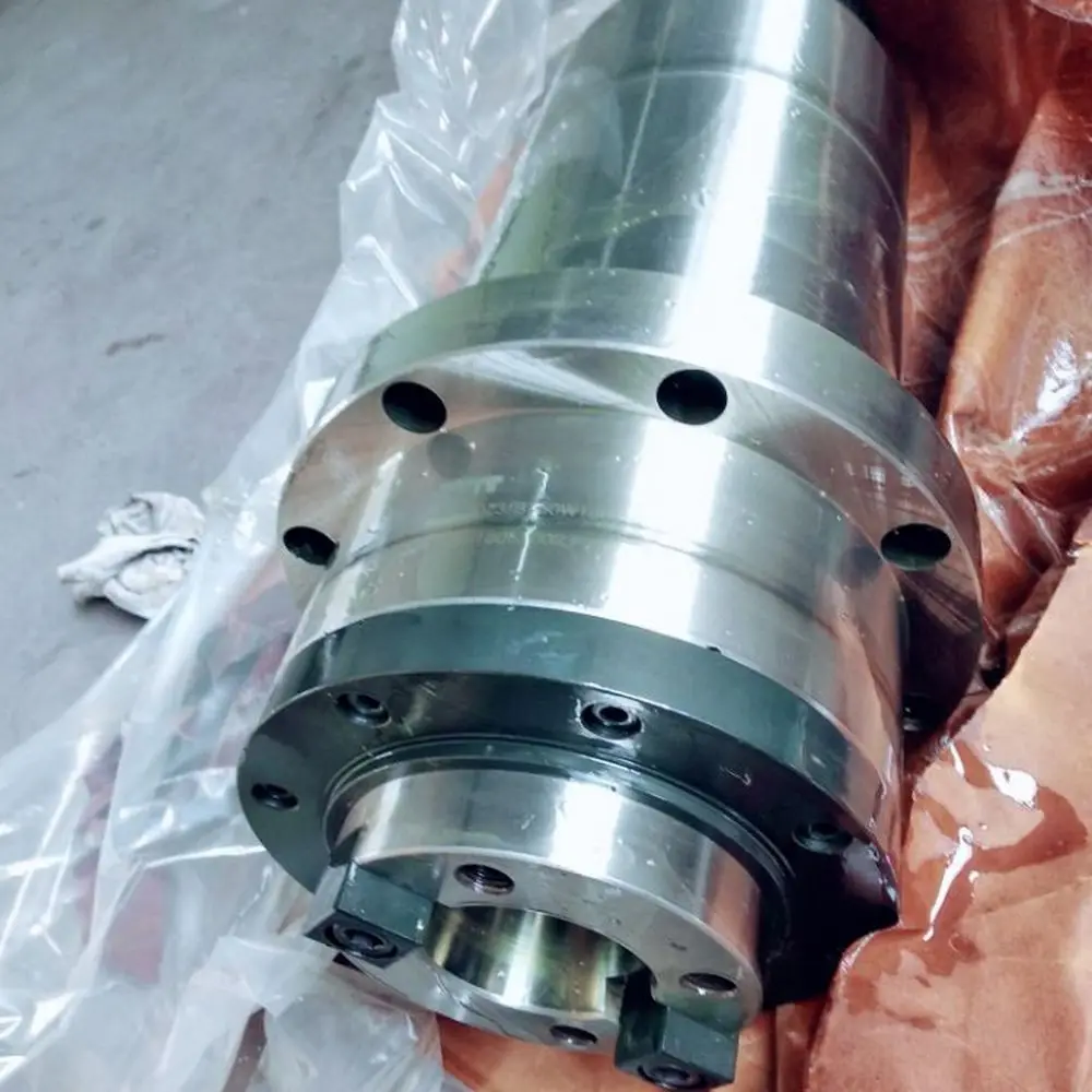 Cnc bt40 Шпиндельный шкив синхронный ремень для фрезерного станка с ЧПУ инструмент ATC лепестковый зажим+ дисковая пружина+ тяга воздушного охлаждения