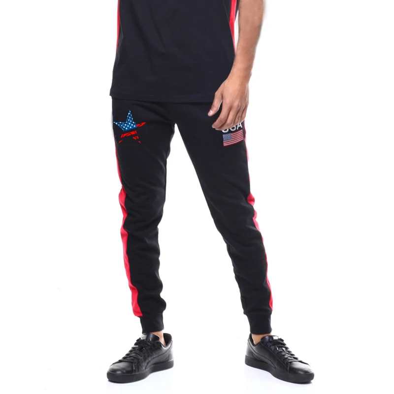 2019 New Arrival Free Shipping Men's Sweatpants Jogging Digital Printing Drawstring Solid Fashionable Trousers | Мужская одежда