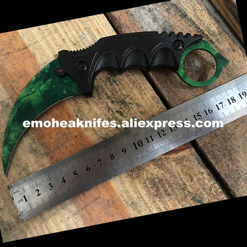 Гамма допплер M9 Боуи CS GO Karambit коготь нож острый Counter Strike Тактическая игра ножей