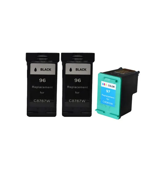 3х чернильный картридж совместимый с hp96 97 замена для принтера 96 Deskjet 460 460c 460cb