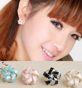 

Корейские серьги, модные серьги-клипсы, серьги-клипсы