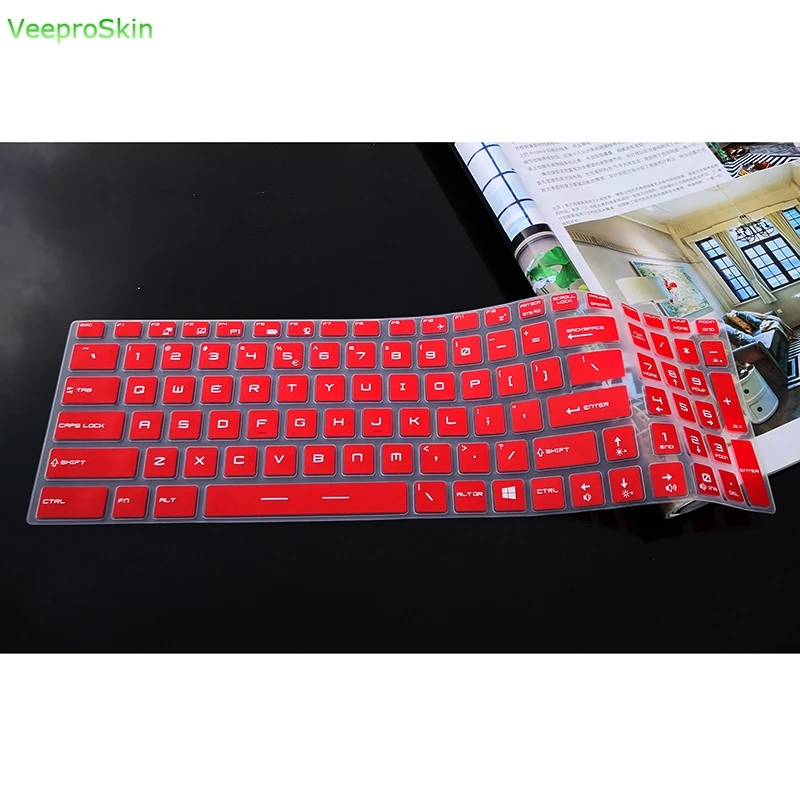Защитная крышка для клавиатуры ноутбука MSI GL62M GL63 GP62M GP63 GE62 GE63VR PE62 GS63VR WS63VR GP72 GS72 GS73VR