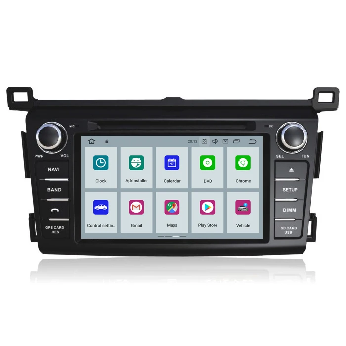 IPS 2 din Android 9 0 Автомобильный мультимедийный dvd плеер GPS навигация для Toyota RAV4 RAV 4 2013