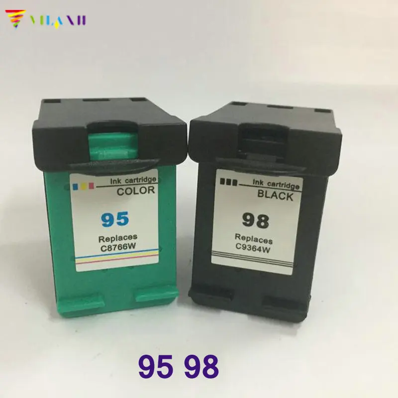 

Совместимый чернильный картридж Vilaxh, замена для HP 95 98 Officejet 100 150 400 H470 6300 Photosmart C4183 C4188 D5160 2570 2575