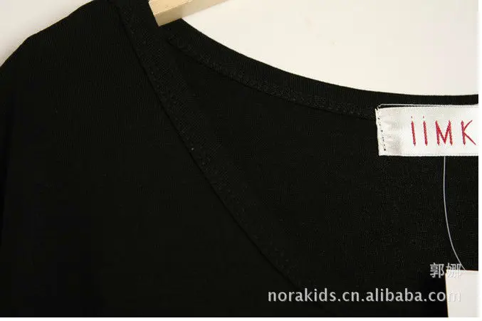 Cotton T Shirt Fashiong Sparkling Star Loose Round Neck shirt 2013 New Black and White | Женская одежда