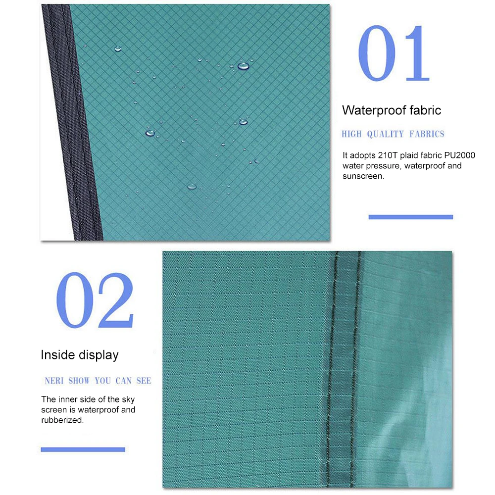 Водонепроницаемый Гамак 210T клетчатая ткань PU2000 уличная палатка для кемпинга