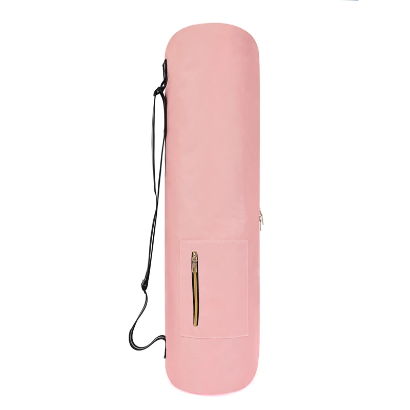 pink Спортивные сумки мужские женские 80*23*23 см сумка для йоги Высокая емкость фитнес пилатес гимнастика Спорт Йога коврик сумка тренировочный рюкзак для йоги - Цвет: pink
