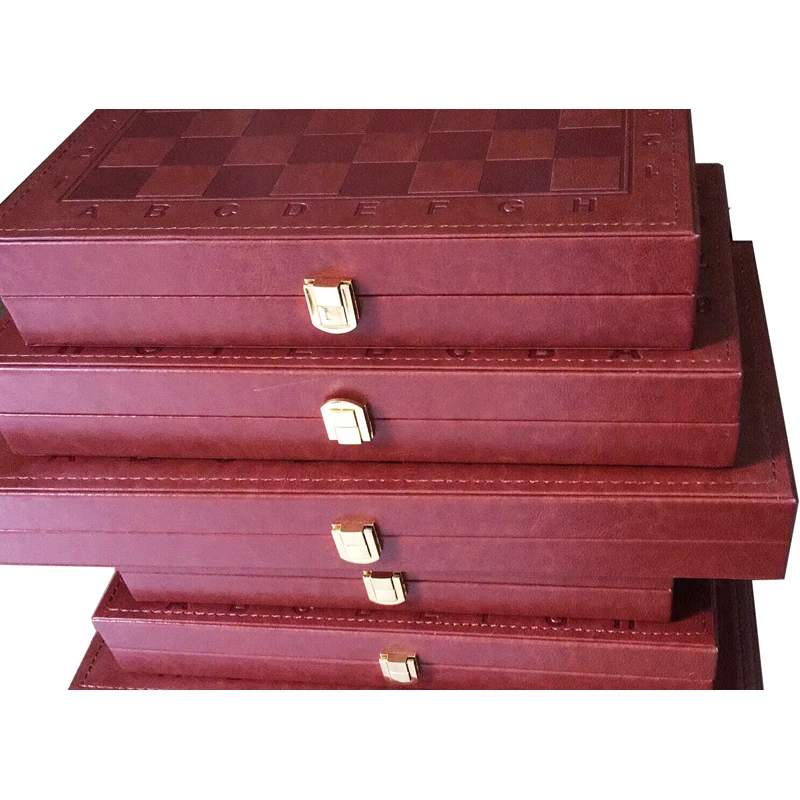 Деревянный Шахматный набор 79 мм Chessman Международная шахматная игра складной из