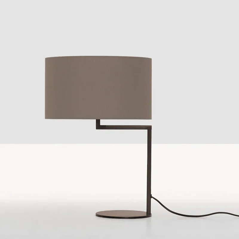 Фумат Современные настольные лампы для спальни прикроватная настольная лампа