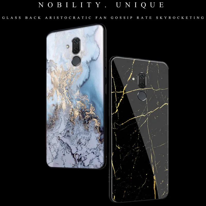 Чехол из закаленного стекла Star Space для Huawei Mate 10 Lite мягкий силиконовый чехол 20